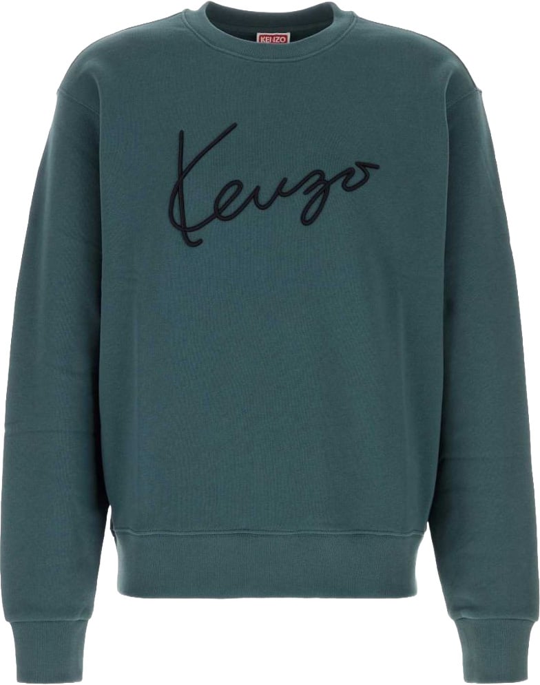 Kenzo Sweaters Light Blue Groen