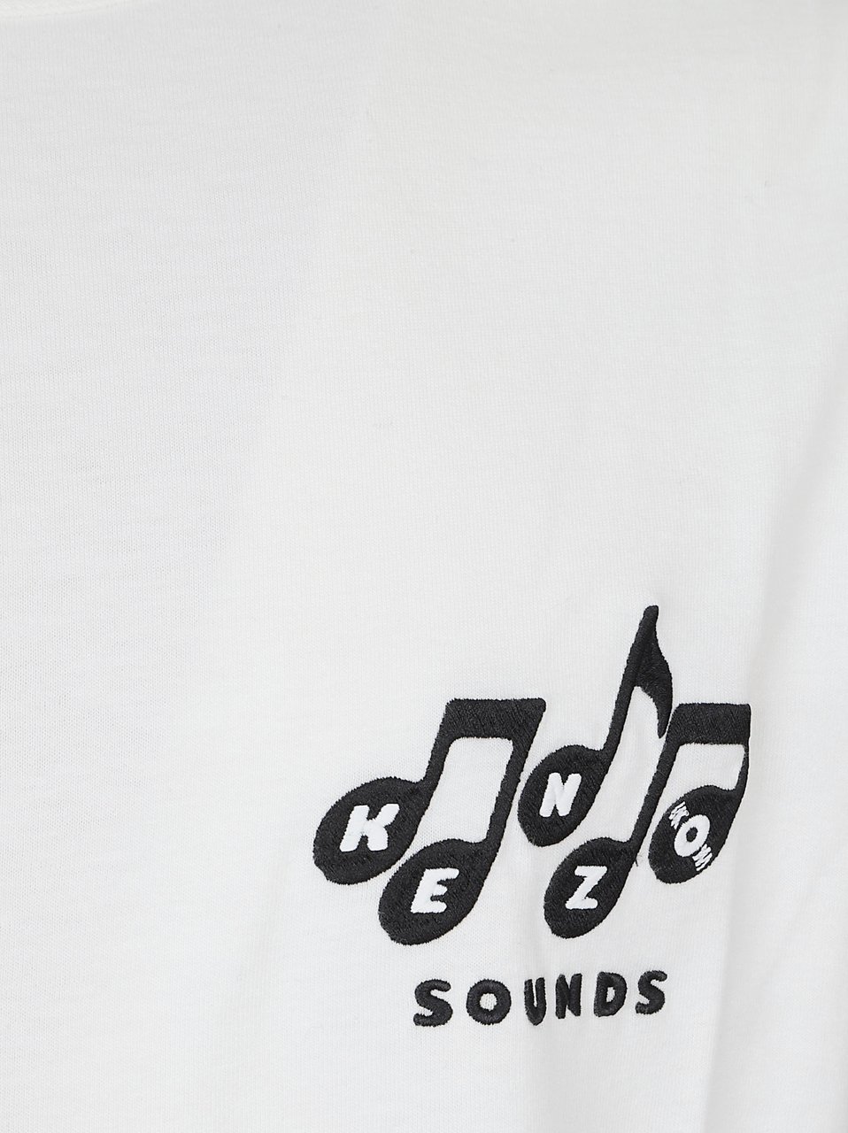 Kenzo Short-Sleeve Crew Neck T-Shirt with Embroidered Design Grijs