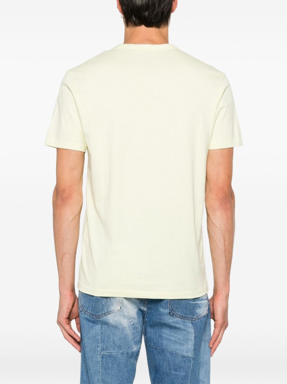 Kenzo Embroidered Logo Crew Neck T-Shirt with Minimalist Design Neutraal