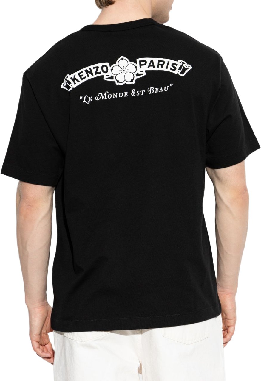 Kenzo T-Shirts And Polos Black Zwart