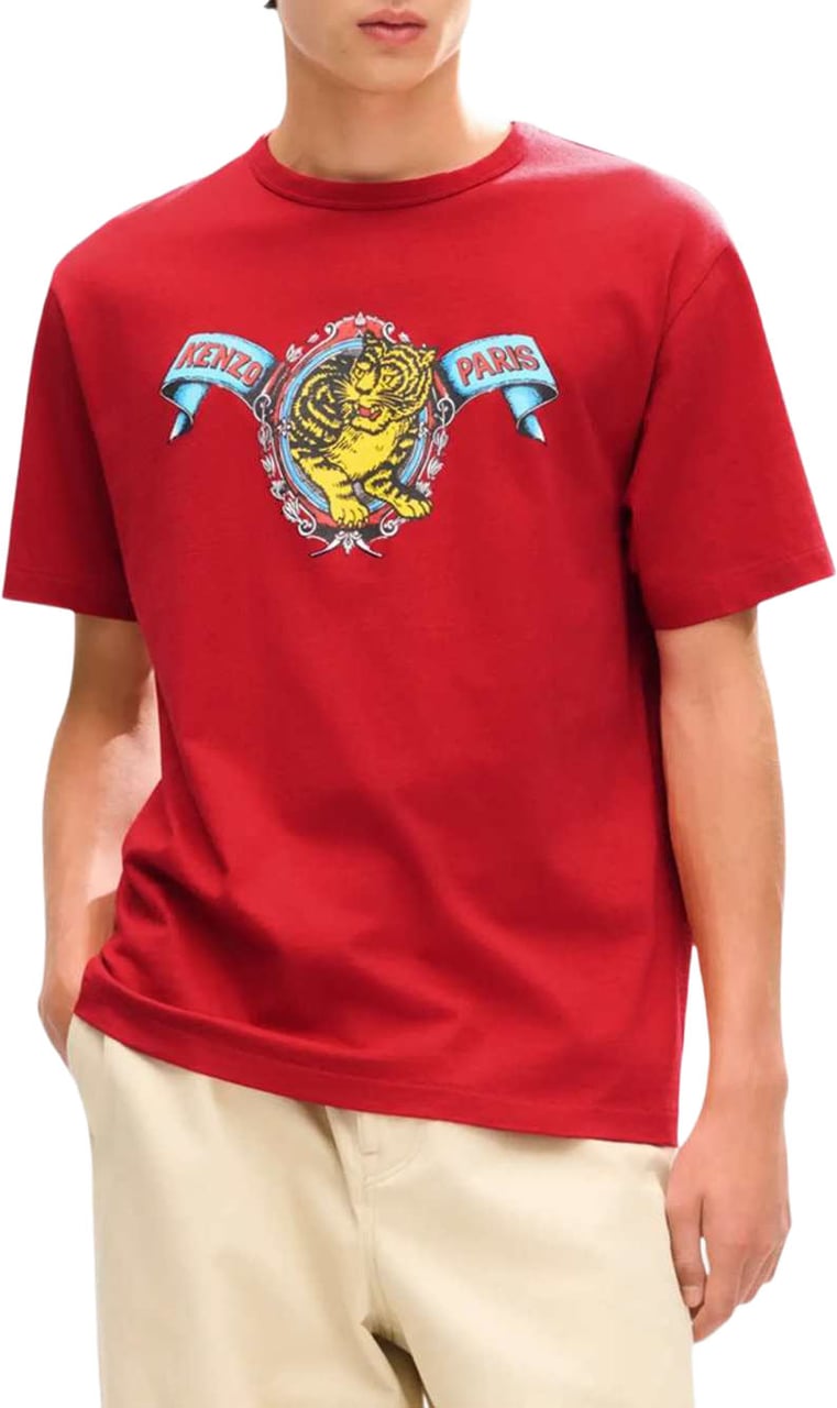 Kenzo T-Shirts And Polos Vermillon Rood