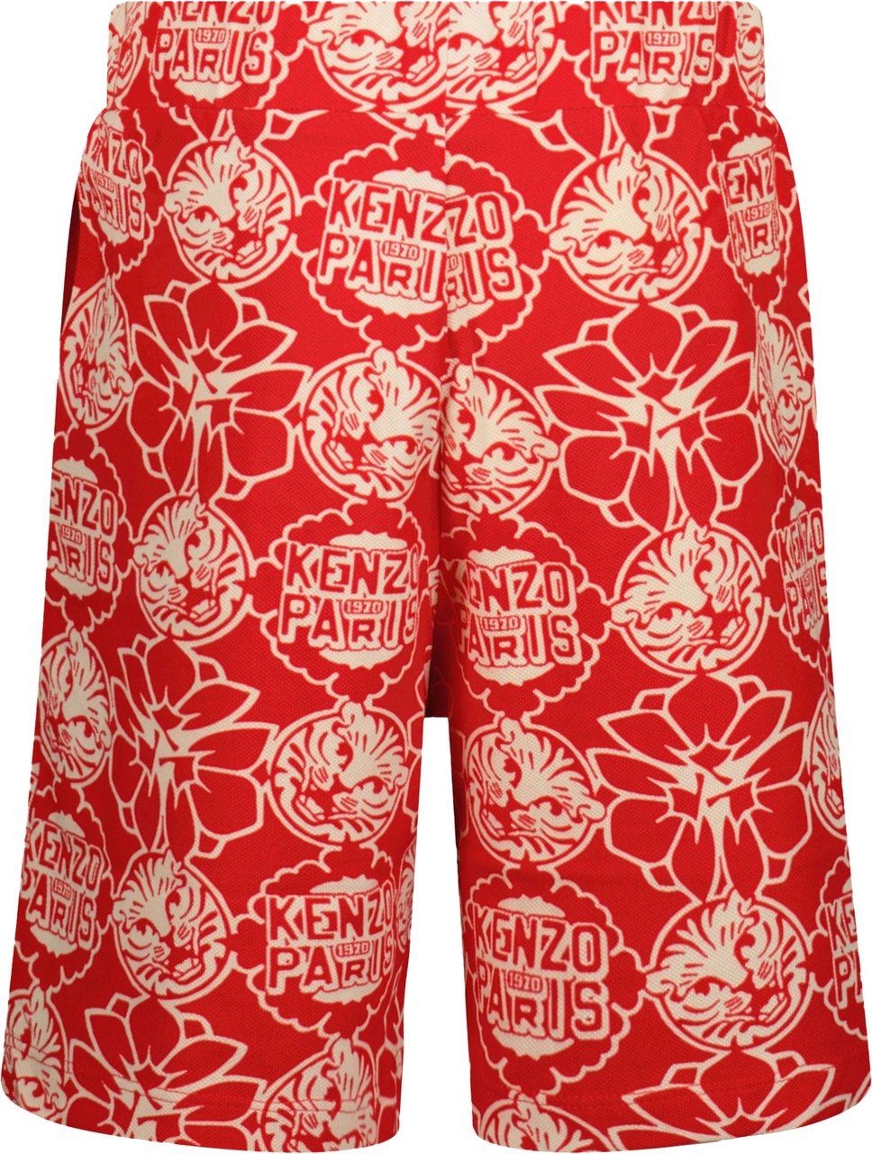 Kenzo Kenzo kids Kinder Jongens Shorts In Rood Rood
