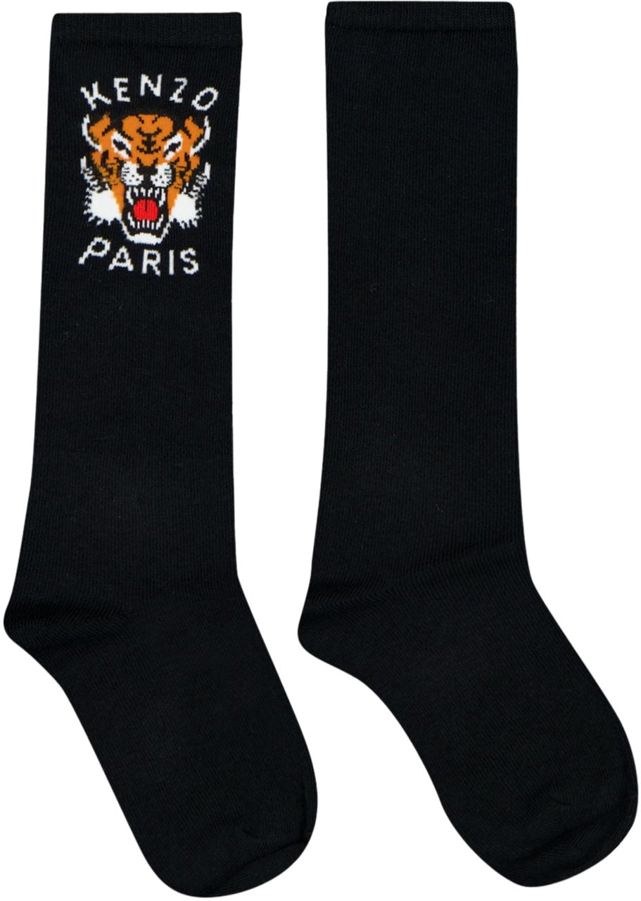 Kenzo Kenzo kids Kinder Jongens Sokken In Zwart Zwart