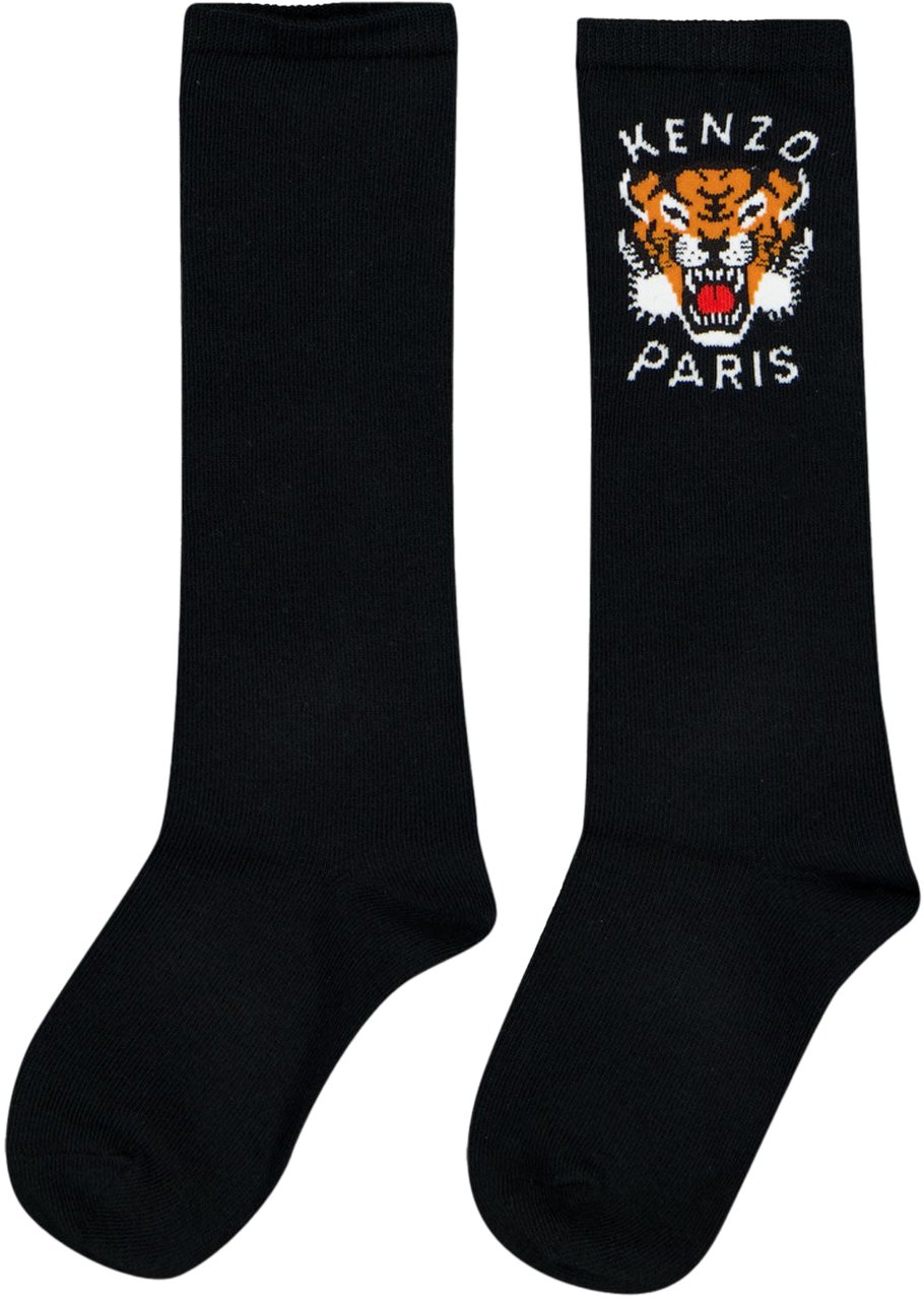 Kenzo Kenzo kids Kinder Jongens Sokken In Zwart Zwart