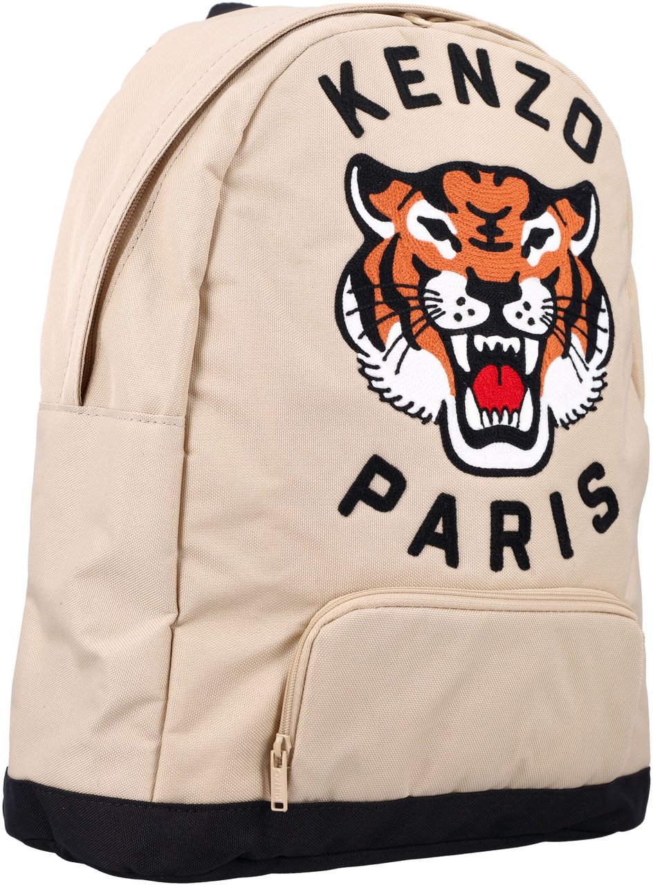 Kenzo Backpack Tiger Sabbia Beige