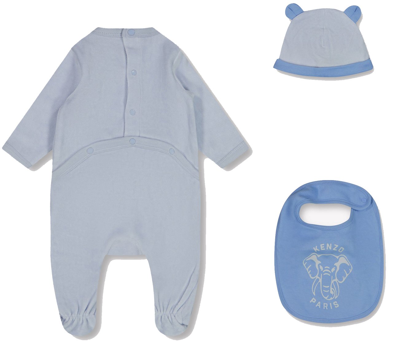 Kenzo Kenzo kids Baby Unisex Boxpakje In Licht Blauw Blauw