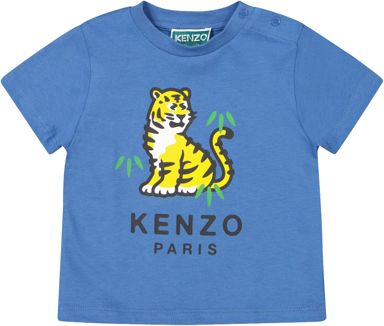 Kenzo Kenzo kids Baby Jongens T-Shirt In Blauw Blauw