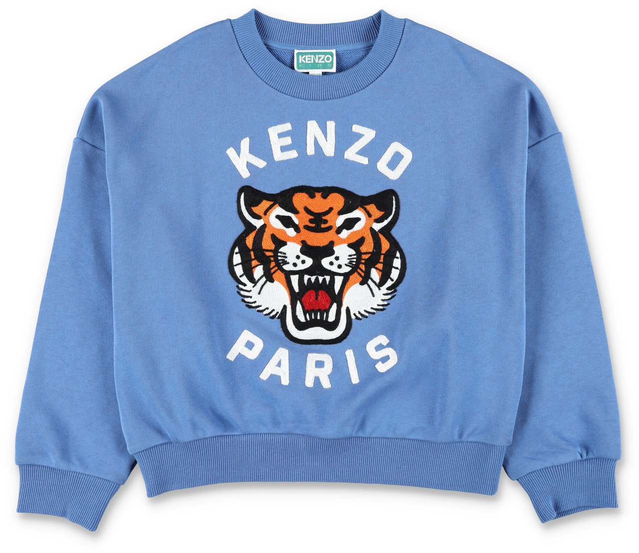 Kenzo Fleece Fiore Pale Blue/Tiger Lichtblauw