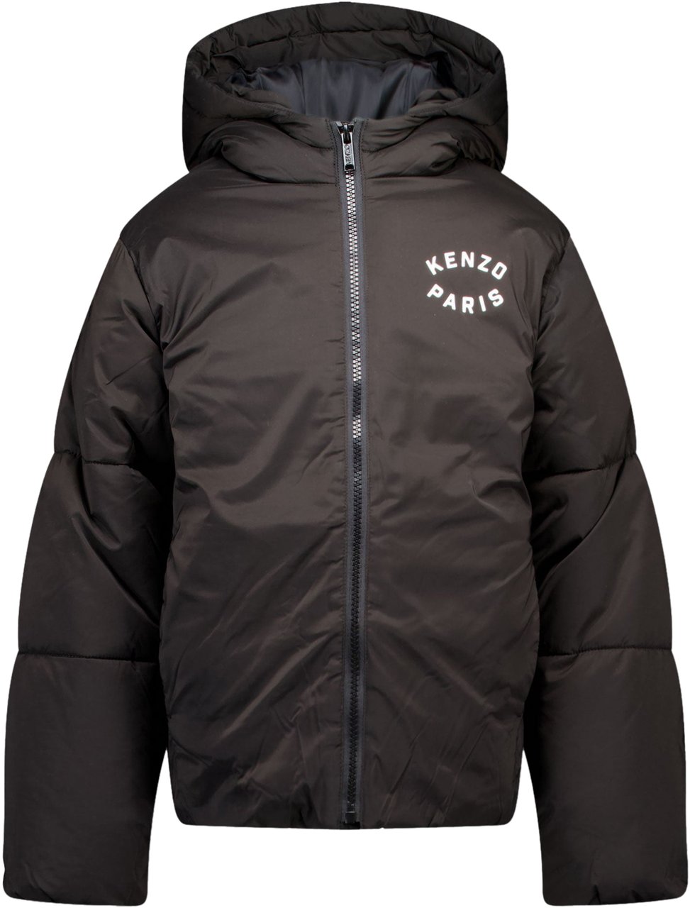 Kenzo Kenzo kids Kinder Jongens Winterjas In Zwart Zwart