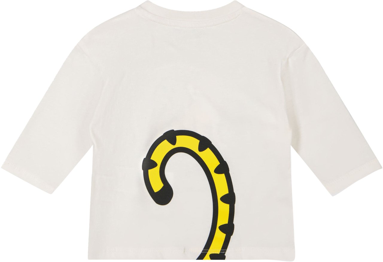 Kenzo Kenzo kids Baby Jongens T-Shirt In Off White Wit