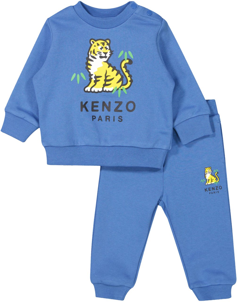 Kenzo Kenzo kids Baby Jongens Joggingpak In Blauw Blauw
