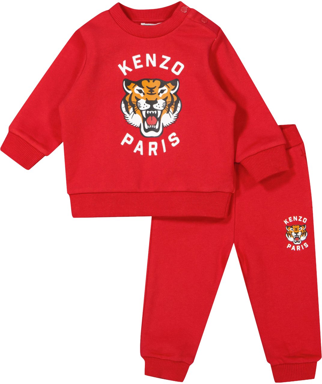 Kenzo Kenzo kids Baby Jongens Joggingpak In Rood Rood