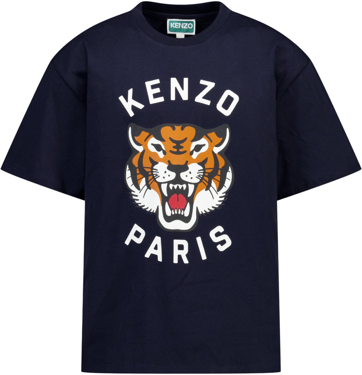 Kenzo Kenzo kids Kinder Jongens T-Shirt In Navy Blauw