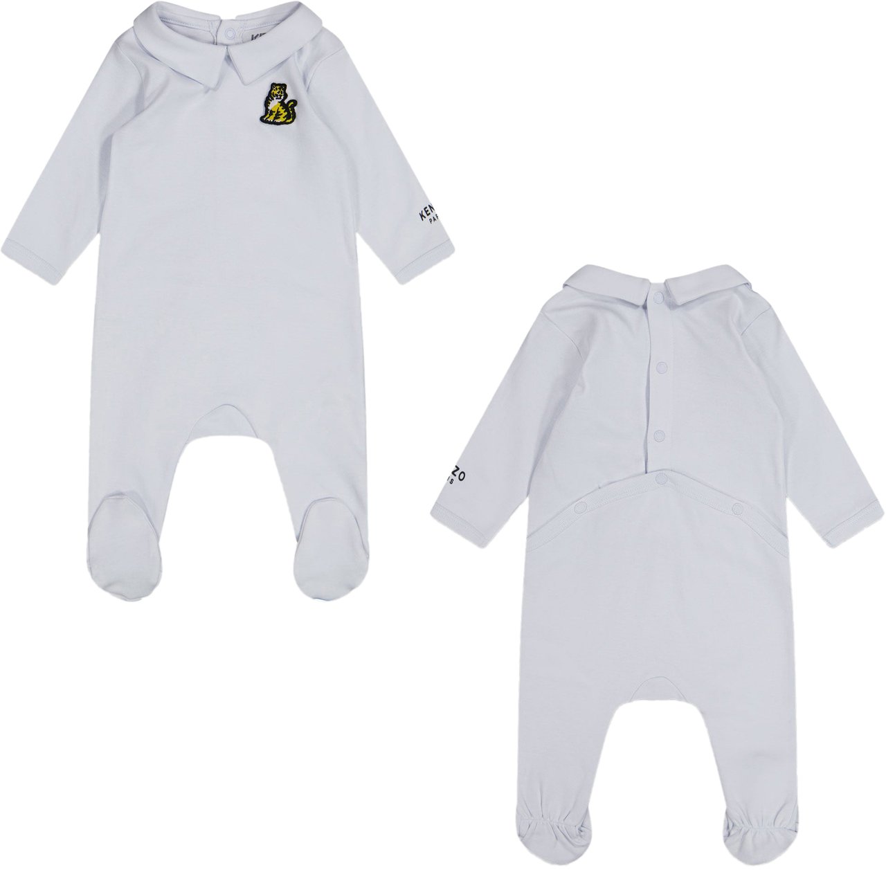 Kenzo Kenzo Kids Baby Jongens Boxpakje In Licht Blauw Blauw