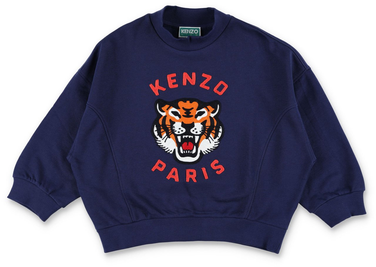 Kenzo Fleece Tiger Blue Navy