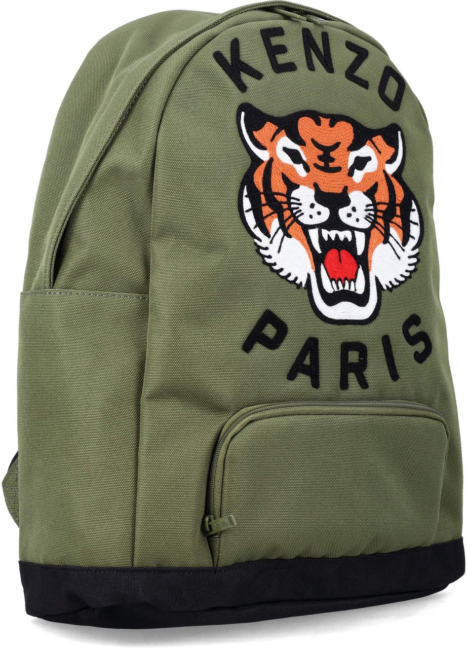 Kenzo Backpack Tiger Verde Groen