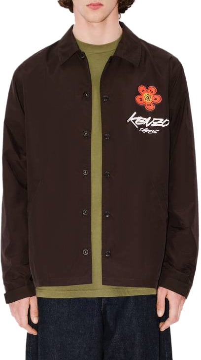 Kenzo veste coach legere kenzo x futura 2000 Zwart