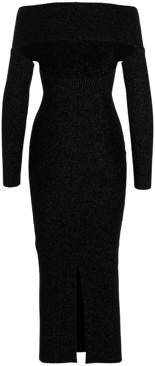 Khaite Gray Virgin Wool Midi Skirt Grijs