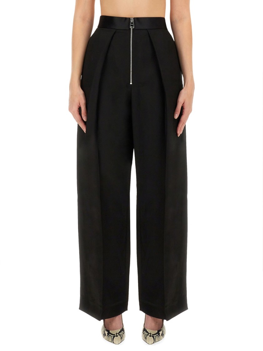 Khaite Pants The Marine Zwart