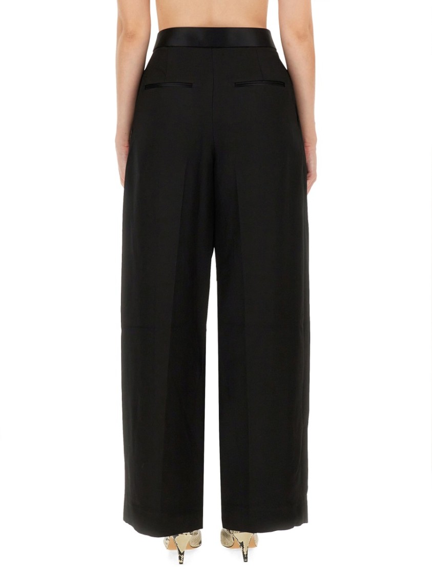 Khaite Pants The Marine Zwart