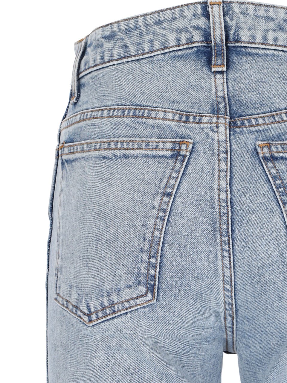Khaite Light Blue Danielle High Waist Jeans Blauw