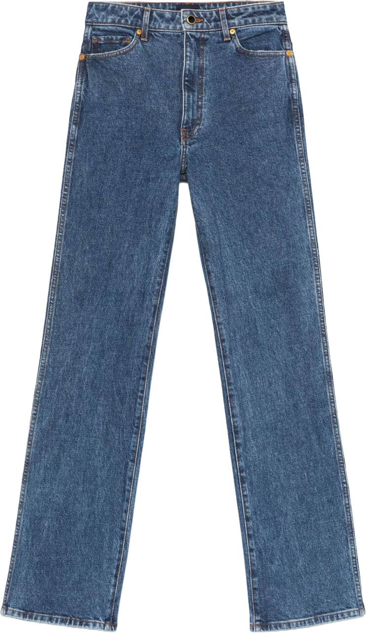 Khaite Jeans Navy Blauw