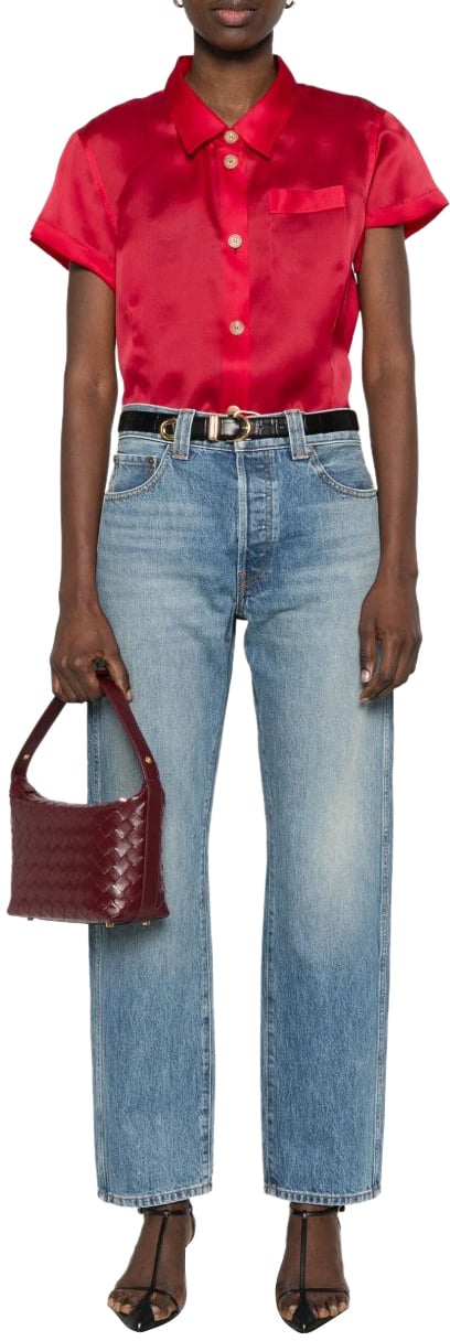 Khaite Khaite Ny Jeans Blue Blauw