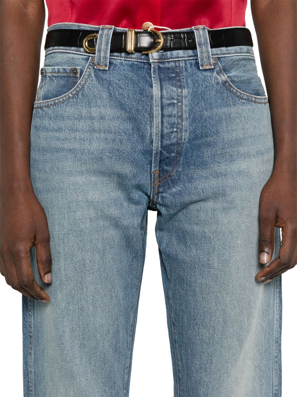 Khaite Khaite Ny Jeans Blue Blauw