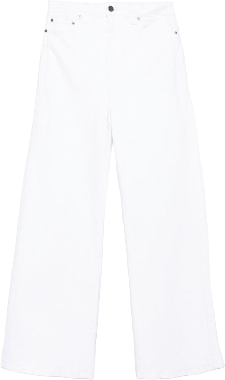 Khaite Jeans White Wit