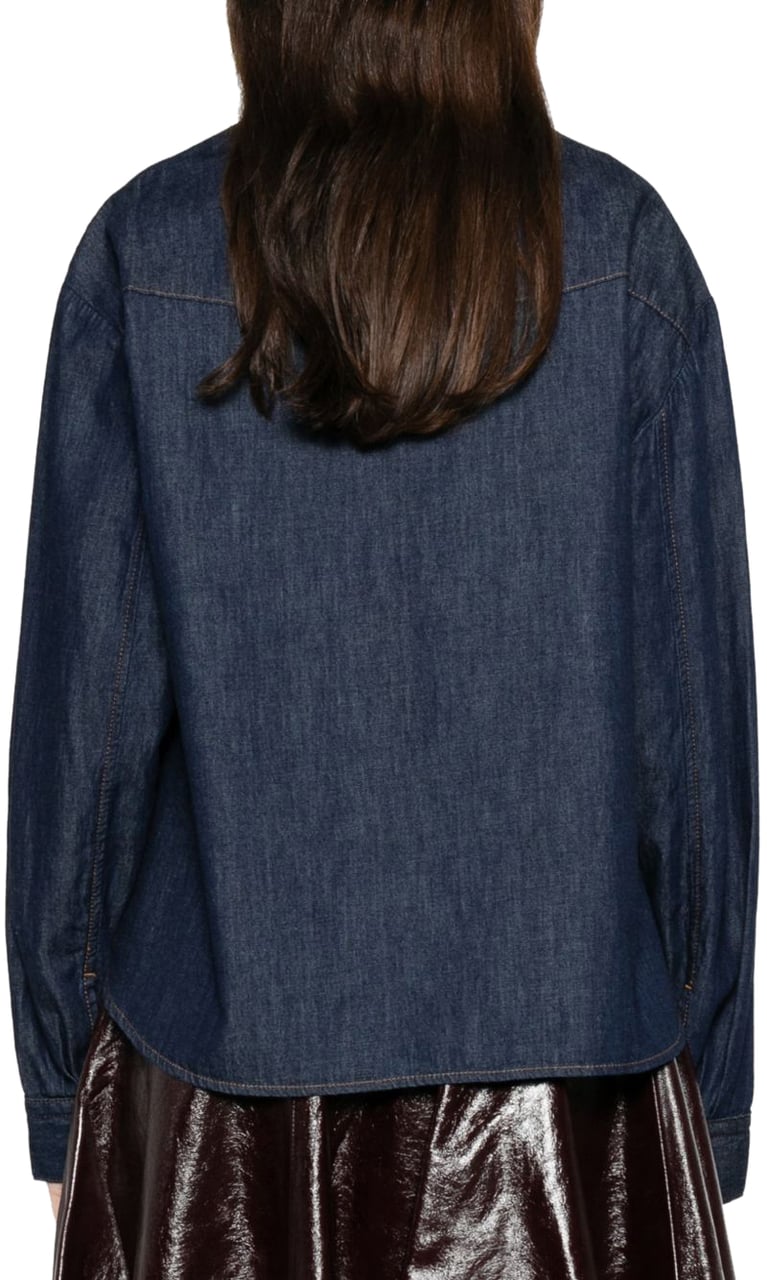 Khaite Shirts Blue Blauw