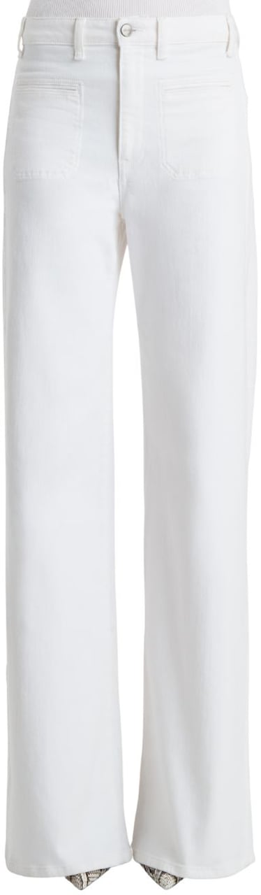 Khaite Jeans White Wit