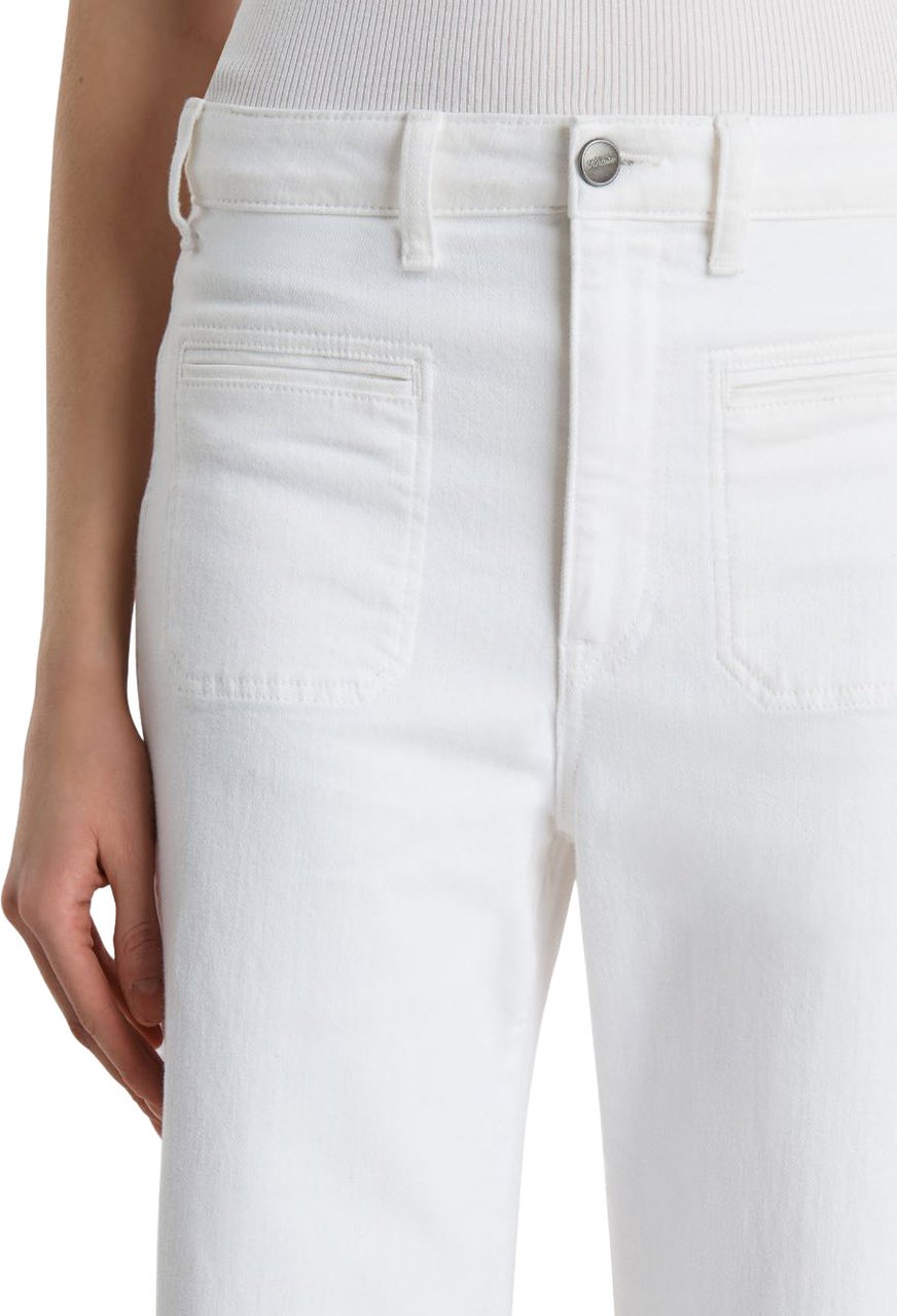 Khaite Jeans White Wit