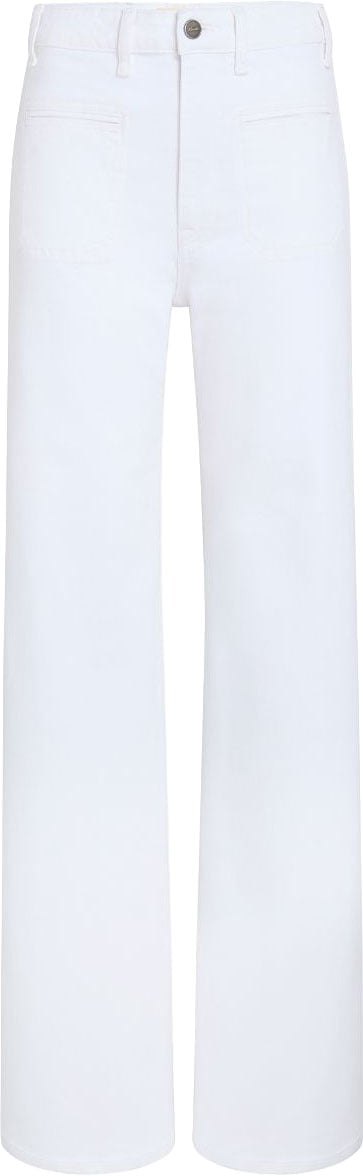 Khaite Jeans White Wit