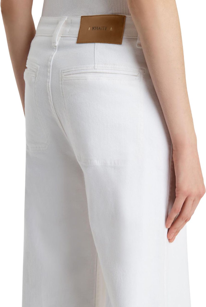 Khaite Jeans White Wit