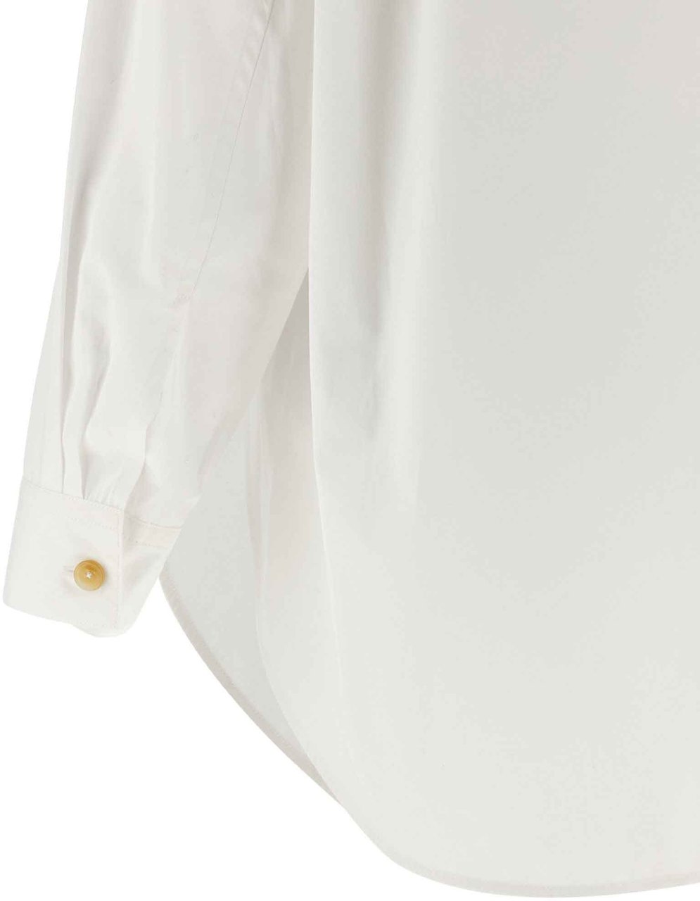 Khaite White Cotton Blouse Wit