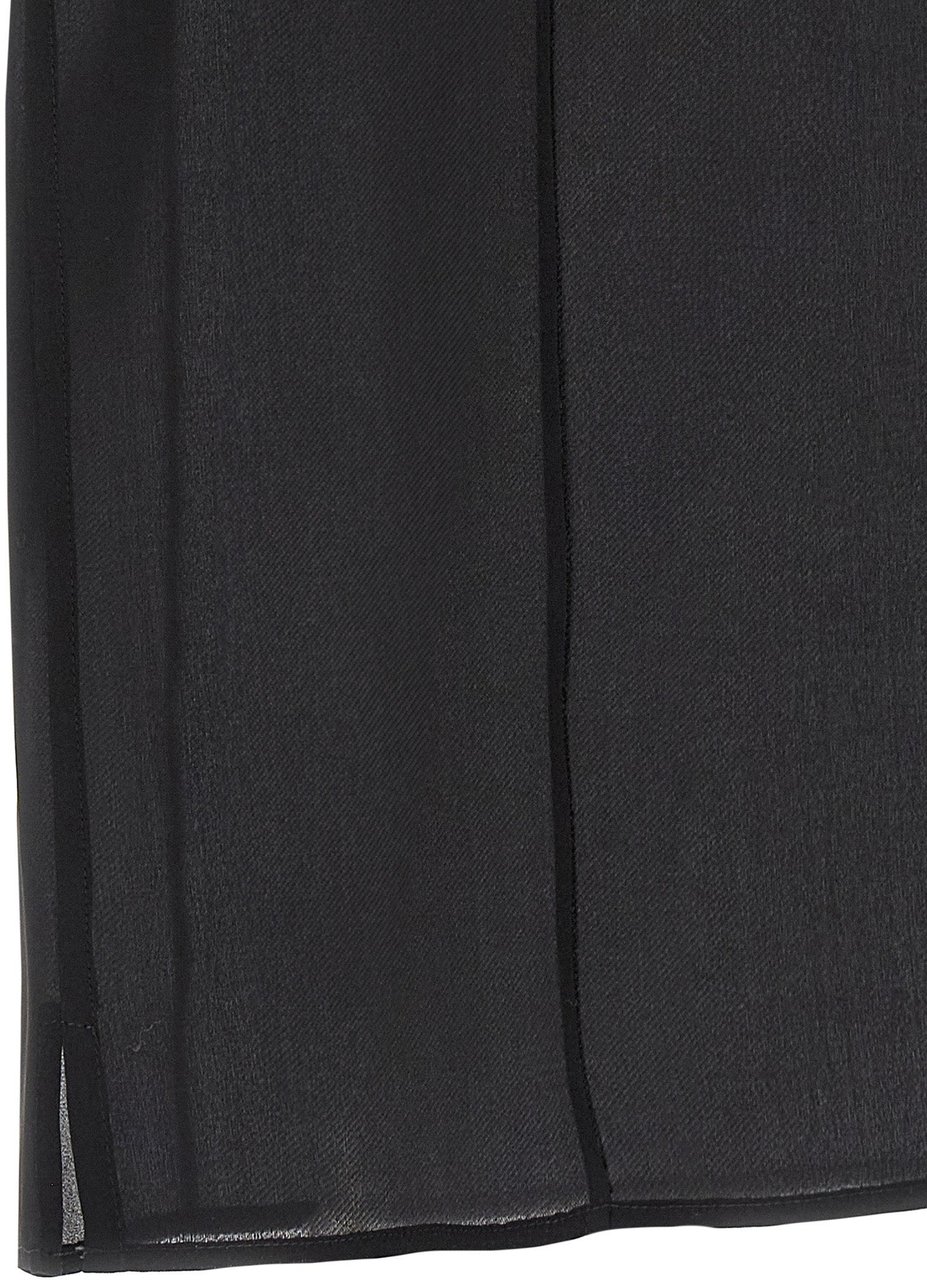 Khaite Black Silk Blouse Zwart