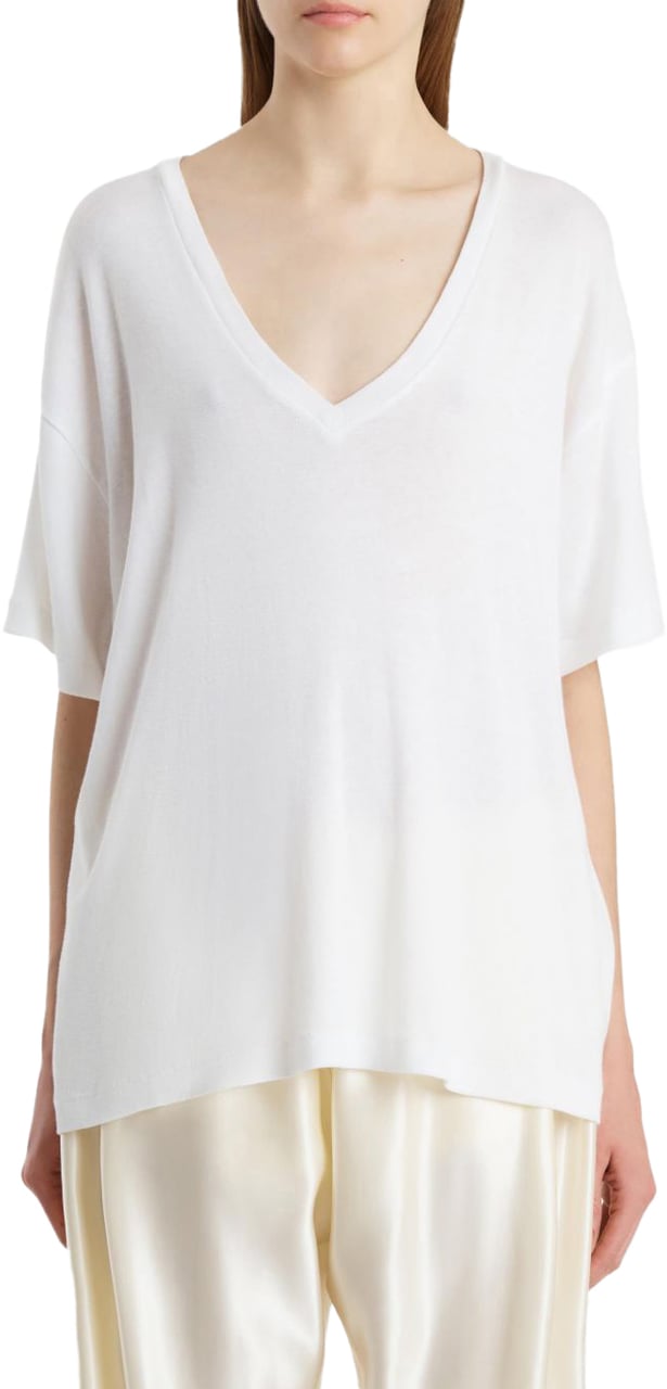 Khaite T-Shirts And Polos White Wit