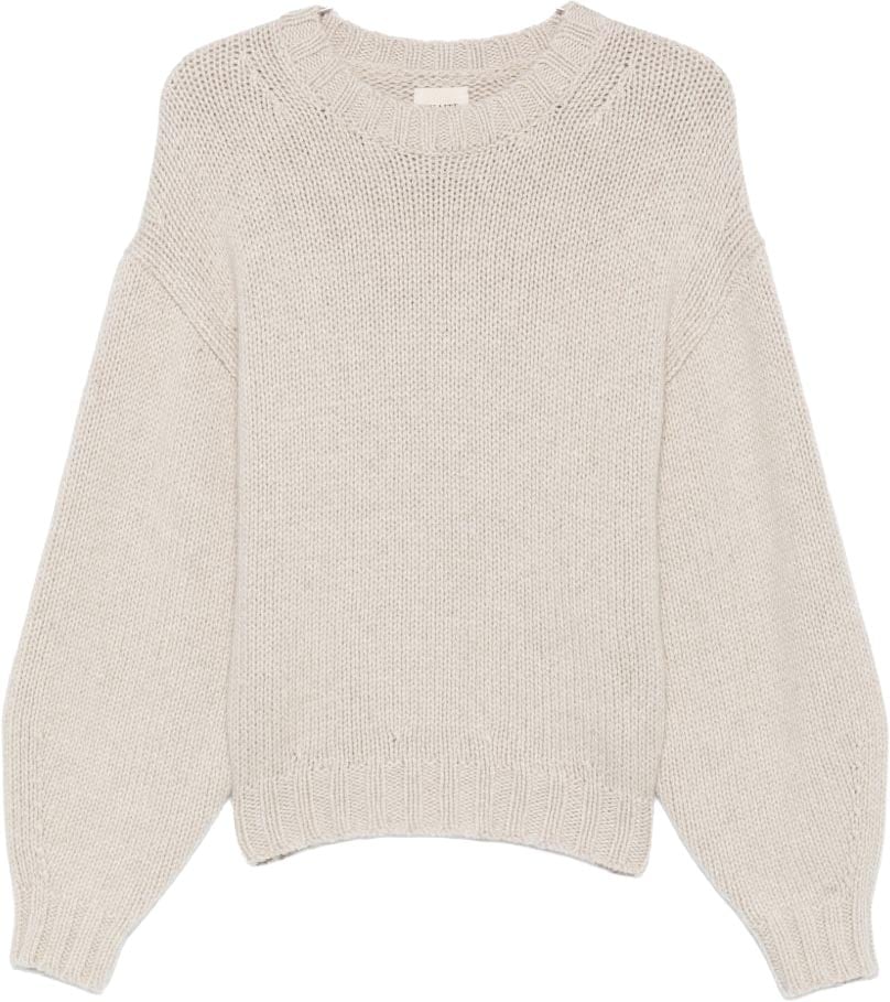 Khaite Sweaters Beige Wit