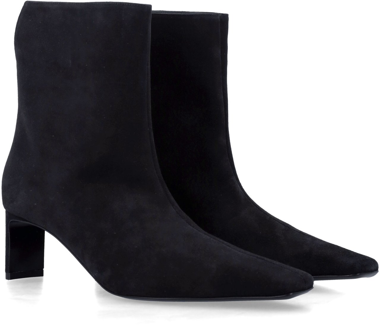 Khaite Ona Ankle Boot 55 Nero Zwart
