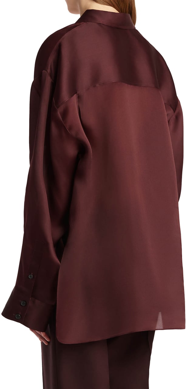 Khaite Shirts Bordeaux Rood