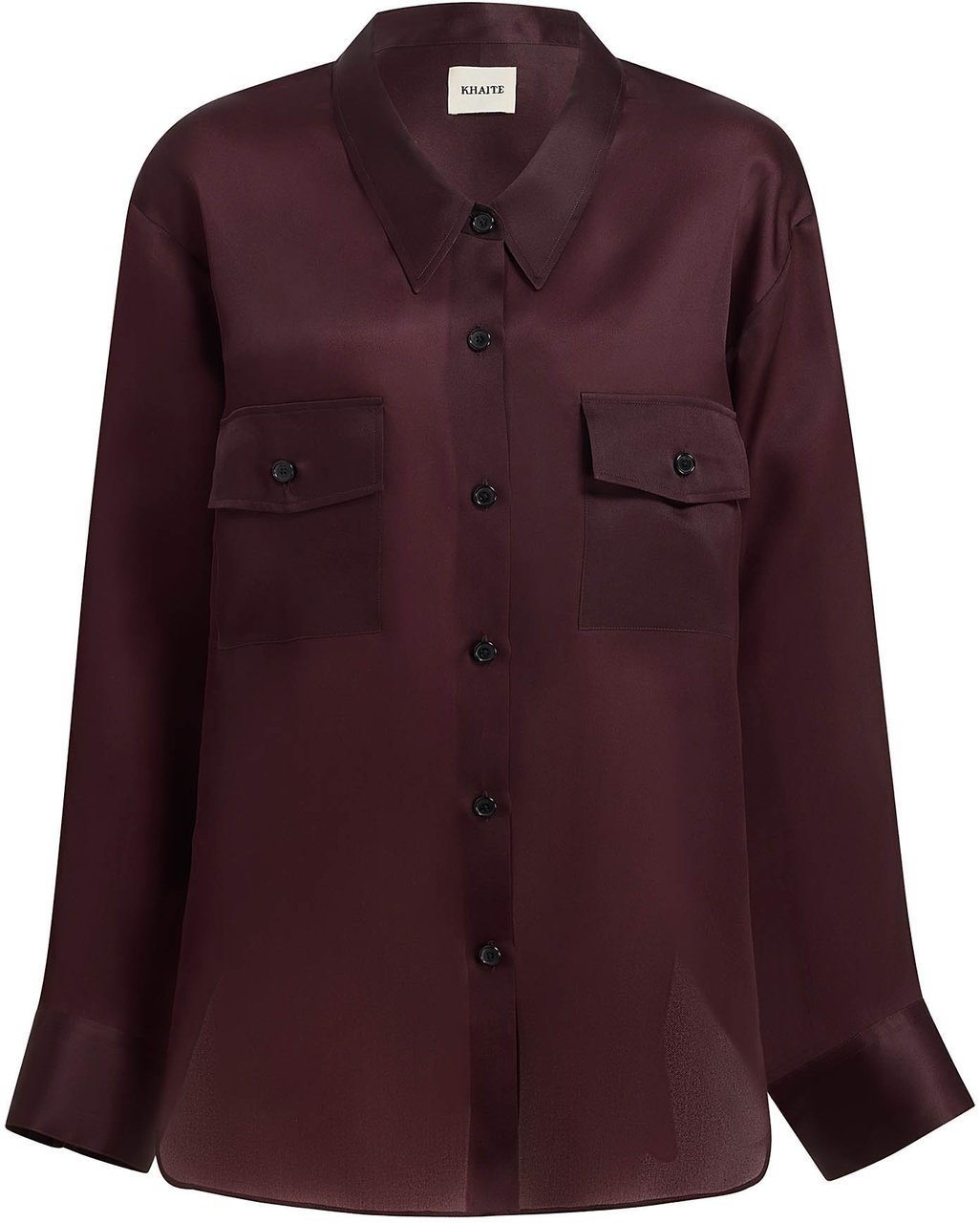 Khaite Shirts Bordeaux Rood