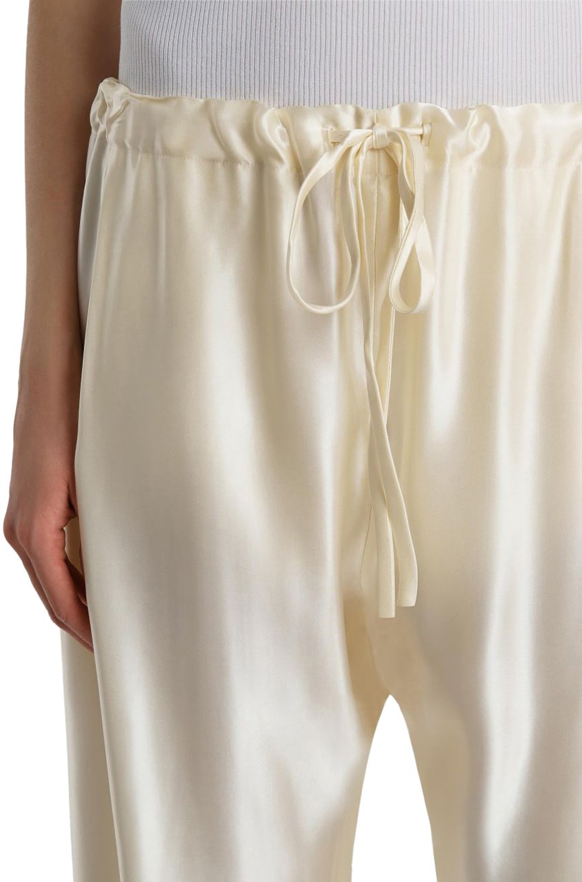 Khaite Trousers Beige Beige