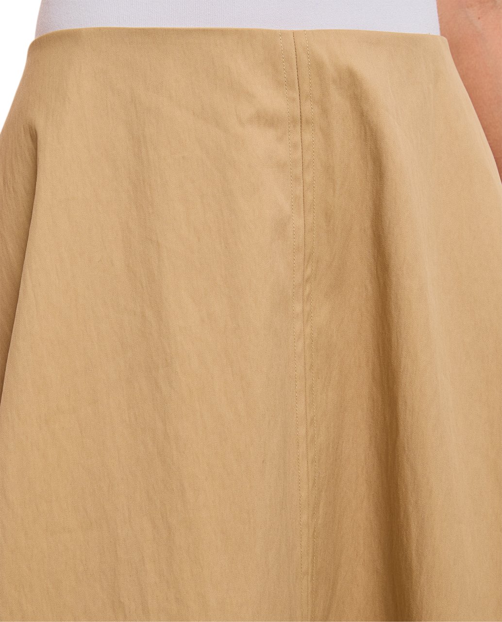 Khaite Renta Midi Skirt Neutraal