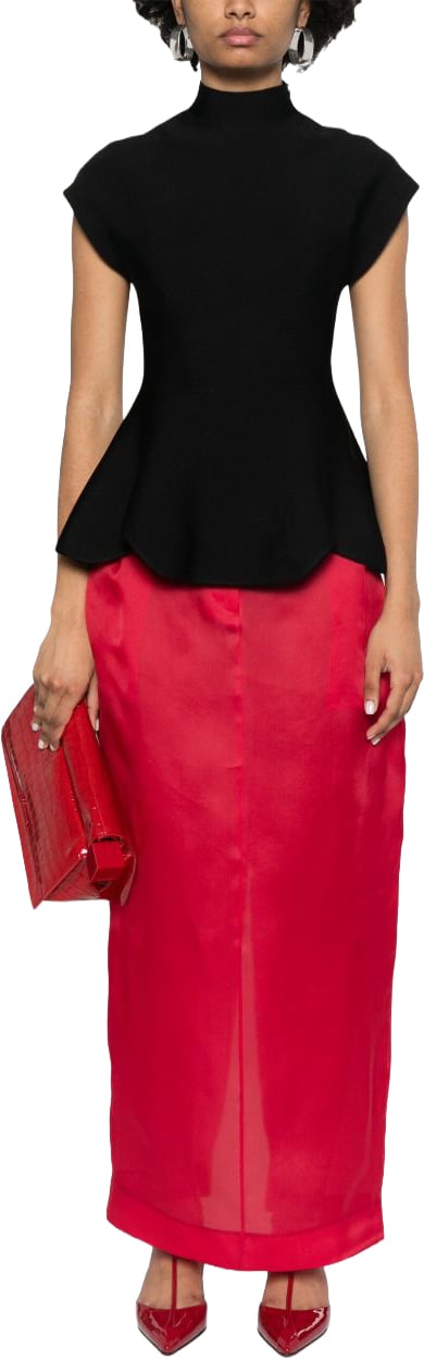 Khaite Skirts Red Rood