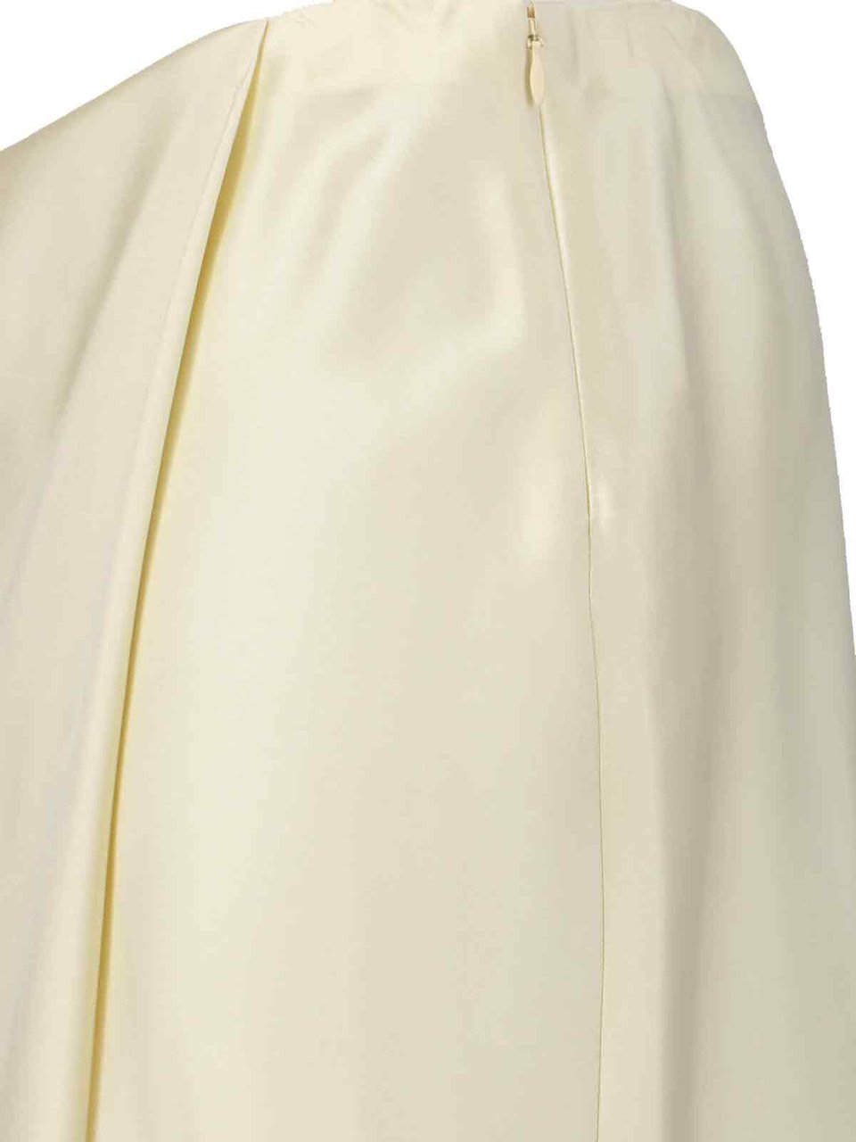 Khaite "Demi" Midi Skirt – Yellow Neutraal