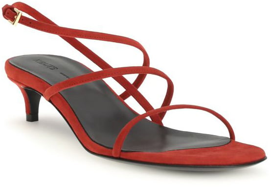 Khaite Multicolor Calf Leather Bos Taurus Stiletto Heel Sandals Divers