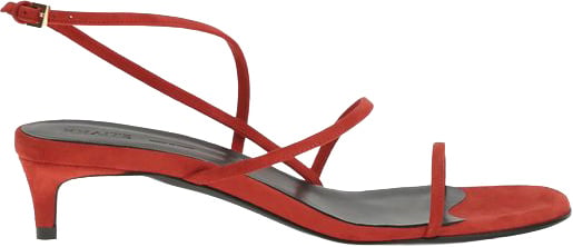 Khaite Multicolor Calf Leather Bos Taurus Stiletto Heel Sandals Divers