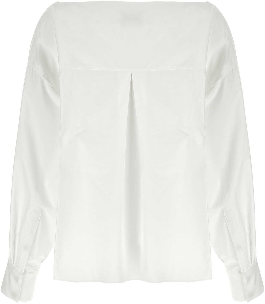 Khaite White Cotton Blouse Wit