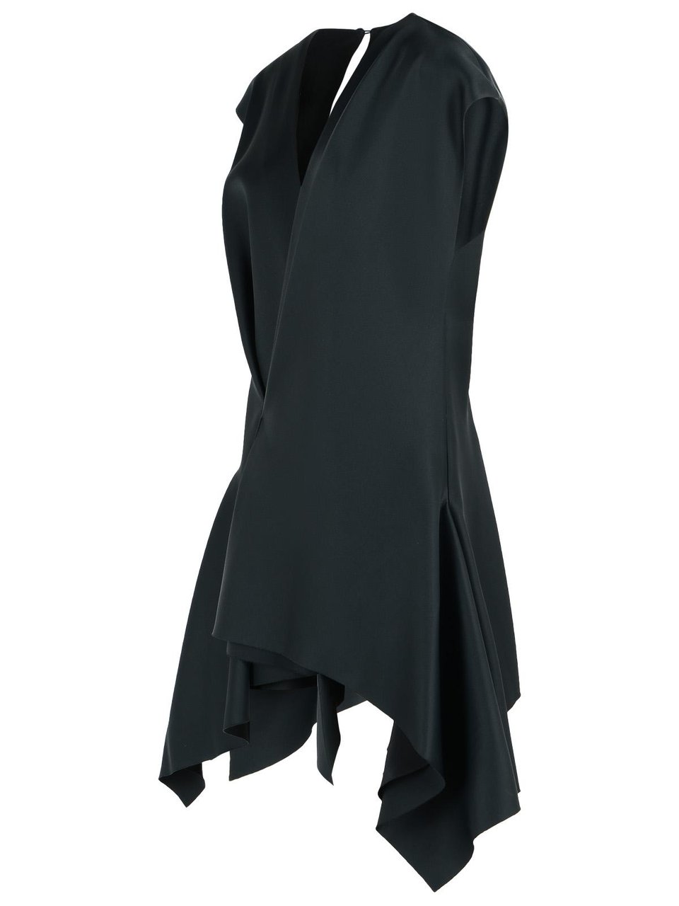 Khaite 'Merith' Dress In Acetate And Black Viscose Zwart