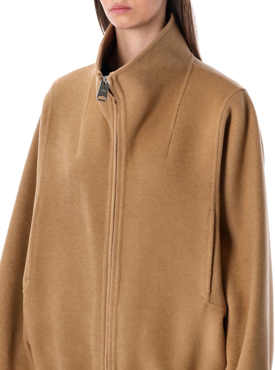 Khaite Garret Jacket Marrone Bruin